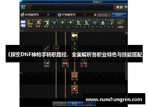 《探索DNF神枪手转职路径，全面解析各职业特色与技能搭配》